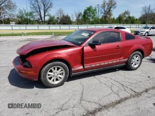 2008 Ford Mustang Deluxe with VIN 1ZVHT80N485171107, listed as a Copart auction lot 53973615 with 182,863 mi miles and Salvage Title. Bid and sale history available at DreamBid. Image 1.