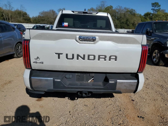 2022 Toyota Tundra Capstone Hybrid with VIN 5TFVC5DB5NX010169, listed as a Copart auction lot 47252305 with 68,771 mi miles and Clean title. Bid and sale history available at DreamBid. Image 6.
