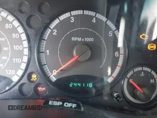 2007 Jeep Liberty Sport with VIN 1J4GK48K87W722615, listed as a IAAI auction lot 42055503 with 244,118 mi miles. Bid and sale history available at carsss.com. Image 7.