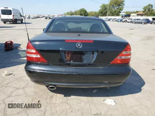 2001 Mercedes-Benz SLK-Class Kompressor with VIN WDBKK49F51F179022, listed as a Copart auction lot 69114204 with 124,814 mi miles and Clean Title. Bid and sale history available at carsss.com. Image 6.