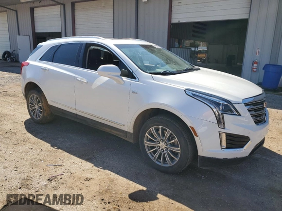 2017 Cadillac XT5 Luxury FWD with VIN 1GYKNBRS5HZ177090, listed as a Copart auction lot 48524475 with 163,190 mi miles and Salvage Title. Bid and sale history available at carsss.com. Image 4.