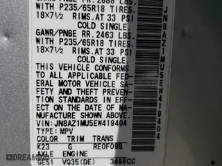 2014 Nissan Murano LE with VIN JN8AZ1MU5EW419404, listed as a Copart auction lot 49794815 with 98,881 mi miles and Clean Title. Bid and sale history available at carsss.com. Image 12.