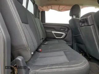 2018 Nissan Titan SV with VIN 1N6AA1EK7JN502927, listed as a Copart auction lot 47693425 with 95,309 mi miles and Salvage Title. Bid and sale history available at carsss.com. Image 10.