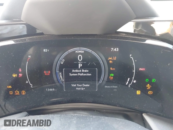 2025 Lexus NX 350h Luxury with VIN 2T2HKCEZ6SC041792, listed as a IAAI auction lot 42568589 with 13,469 mi miles and . Bid and sale history available at DreamBid. Image 7.