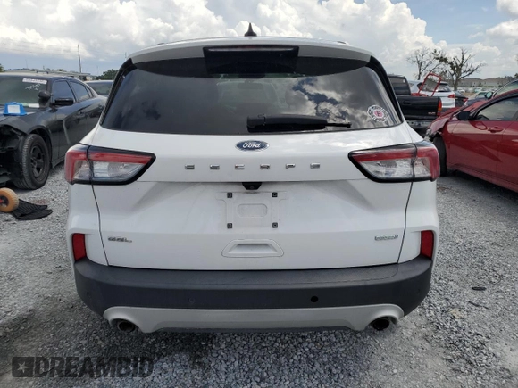 2020 Ford Escape SEL with VIN 1FMCU0H65LUA80849, listed as a Copart auction lot 63335555 with 111,763 mi miles and Non repairable. Bid and sale history available at DreamBid. Image 6.