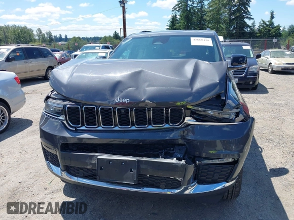 2024 Jeep Grand Cherokee Limited with VIN 1C4RJKBG4R8605017, listed as a IAAI auction lot 42660428 with 24,391 mi miles and . Bid and sale history available at DreamBid. Image 12.