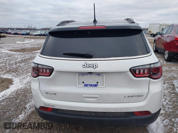 2024 Jeep Compass Limited с VIN 3C4NJDCN2RT103258, выставлен на аукционе IAAI как лот 41246086 с пробегом 3 792 миль миль и . История ставок и продаж доступна на DreamBid. Изображение 16.