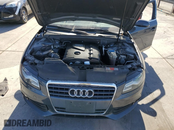 2010 Audi A4 2.0T Premium Plus with VIN WAUEFAFL5AN060370, listed as a Copart auction lot 77391414 with 103,409 mi miles and Salvage Title. Bid and sale history available at carsss.com. Image 11.