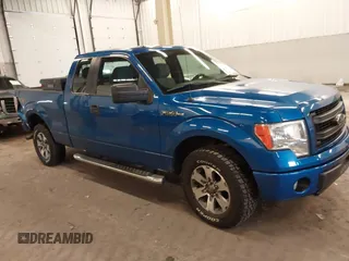 2014 Ford F-150 XL with VIN 1FTFX1CF3EFA38757, listed as a IAAI auction lot 41699899 with 174,214 mi miles. Bid and sale history available at carsss.com. Image 14.
