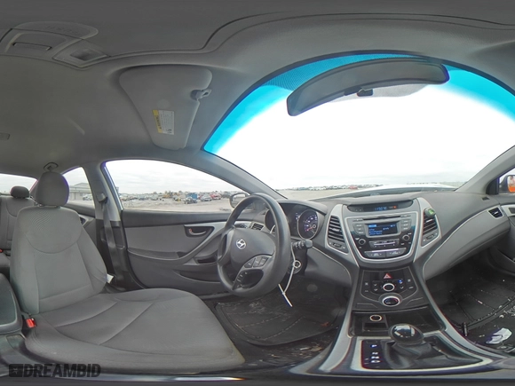2015 Hyundai Elantra SE with VIN 5NPDH4AE7FH552411, listed as a Copart auction lot 82240104 with 154,121 mi miles and Salvage Title. Bid and sale history available at carsss.com. Image 12.