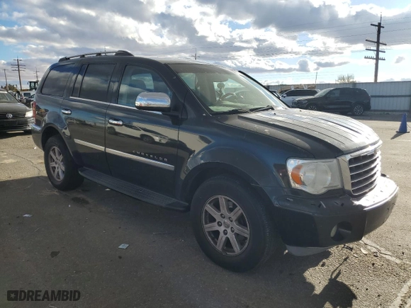 2007 Chrysler Aspen Limited with VIN 1A8HW58207F527587, listed as a Copart auction lot 80081074 with 0 mi miles and Salvage Title. Bid and sale history available at carsss.com. Image 4.