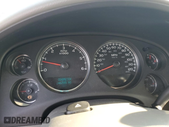 2007 Chevrolet Tahoe LT with VIN 1GNFK130X7J163515, listed as a Copart auction lot 61638245 with 246,785 mi miles and Salvage title. Bid and sale history available at DreamBid. Image 9.