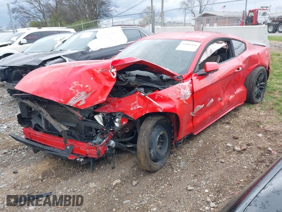 2016 Ford Mustang EcoBoost with VIN 1FA6P8TH5G5284881, listed as a IAAI auction lot 41841430 with 86,132 mi miles and . Bid and sale history available at carsss.com. Image 19.