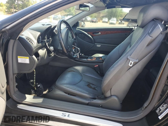 2006 Mercedes-Benz SL 500 with VIN WDBSK75F46F112958, listed as a Copart auction lot 66343425 with Not provided miles and Clean title. Bid and sale history available at DreamBid. Image 7.