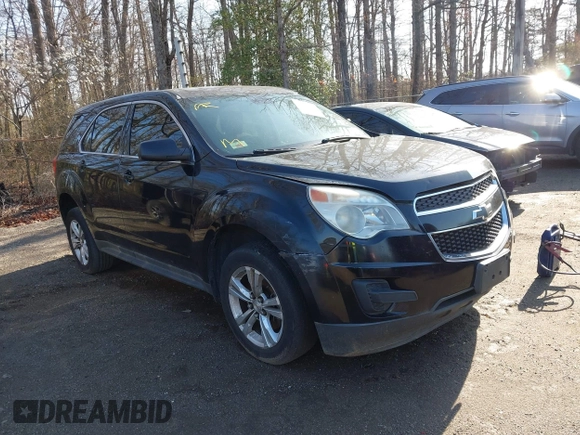 2015 Chevrolet Equinox LS with VIN 2GNALAEK7F6390016, listed as a IAAI auction lot 41932977 with 156,100 mi miles. Bid and sale history available at carsss.com. Image 1.