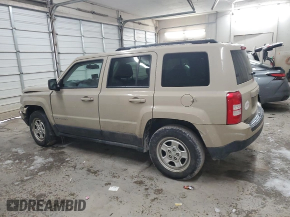 2017 Jeep Patriot Sport SE with VIN 1C4NJPBA3HD118128, listed as a Copart auction lot 41986955 with 95,543 mi miles and Salvage Title. Bid and sale history available at carsss.com. Image 2.
