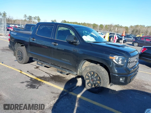 2021 Toyota Tundra SR5 with VIN 5TFDY5F13MX005925, listed as a IAAI auction lot 41352132 with 57,470 mi miles and . Bid and sale history available at DreamBid. Image 1.
