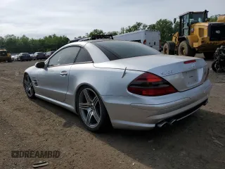2005 Mercedes-Benz SL z VIN WDBSK79F05F094158, wystawiony jako Copart lot #60888905 z przebiegiem Nie podano mil oraz Szkoda całkowita • Salvage title. Historia ofert i sprzedaży dostępna na DreamBid. Obrazek 2.