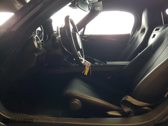 2022 Mazda MX-5 Miata Grand Touring with VIN JM1NDAD79N0507042, listed as a Copart auction lot 45593445 with 38,176 mi miles and Salvage Title. Bid and sale history available at carsss.com. Image 7.