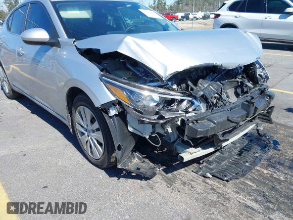 2023 Nissan Sentra S with VIN 3N1AB8BV0PY273691, listed as a IAAI auction lot 41729906 with 21,572 mi miles and . Bid and sale history available at DreamBid. Image 18.