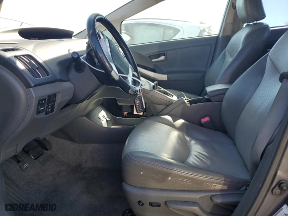 2010 Toyota Prius II with VIN JTDKN3DUXA5215236, listed as a Copart auction lot 47064355 with 0 mi miles and Salvage Title. Bid and sale history available at carsss.com. Image 7.