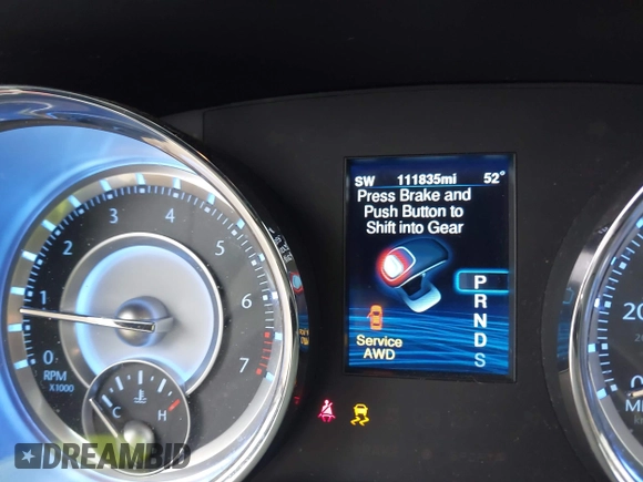 2013 Chrysler 300 with VIN 2C3CCAKG5DH743974, listed as a IAAI auction lot 41908329 with 111,835 mi miles. Bid and sale history available at carsss.com. Image 15.