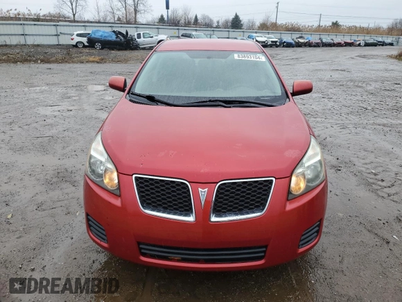 2009 Pontiac Vibe w/1SA with VIN 5Y2SP67889Z469025, listed as a Copart auction lot 83893104 with 282,896 mi miles and Salvage Title. Bid and sale history available at carsss.com. Image 5.