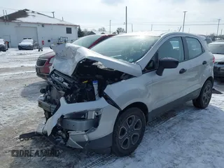 2020 Ford EcoSport S with VIN MAJ3S2FEXLC367468, listed as a IAAI auction lot 41558698 with 48,234 mi miles. Bid and sale history available at carsss.com. Image 2.