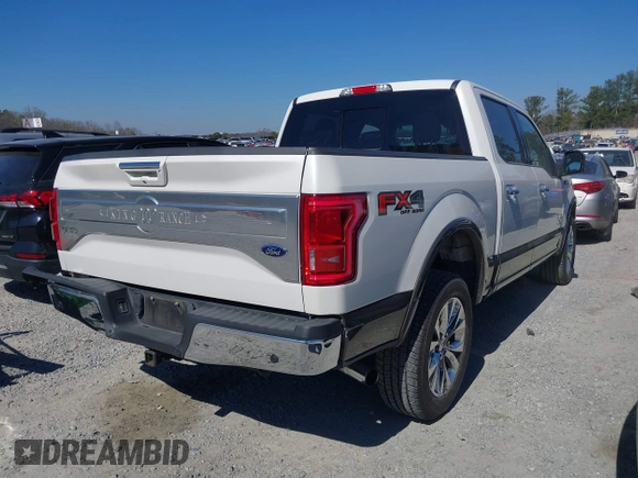 2015 Ford F-150 XLT with VIN 1FTEW1EG9FFB56141, listed as a IAAI auction lot 41643423 with 194,067 mi miles and . Bid and sale history available at DreamBid. Image 4.