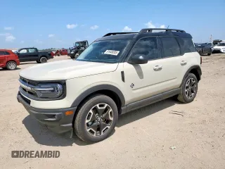 2024 Ford Bronco Sport Outer Banks z VIN 3FMCR9C69RRF45937, wystawiony jako Copart lot #61649205 z przebiegiem 2 341 mil mil oraz Szkoda całkowita • Salvage title. Historia ofert i sprzedaży dostępna na DreamBid. Obrazek 1.
