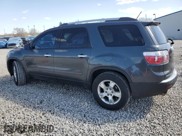 2011 GMC Acadia SLE with VIN 1GKKVPED7BJ192761, listed as a Copart auction lot 51898175 with 109,066 mi miles and Salvage Title. Bid and sale history available at carsss.com. Image 2.