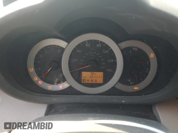 2012 Toyota RAV4 Limited with VIN 2T3DF4DV8CW207376, listed as a Copart auction lot 52710745 with 131,111 mi miles and Salvage Title. Bid and sale history available at carsss.com. Image 9.