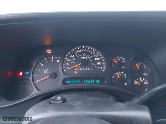 2006 Chevrolet Silverado 1500 LS with VIN 1GCEC19V46E234140, listed as a IAAI auction lot 41481122 with 290,635 mi miles. Bid and sale history available at carsss.com. Image 7.