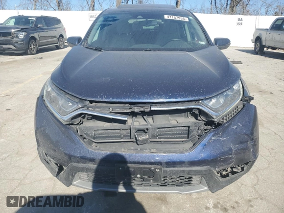 2018 Honda CR-V EX-L with VIN 5J6RW2H86JL004561, listed as a Copart auction lot 47167965 with 109,719 mi miles and Salvage Title. Bid and sale history available at carsss.com. Image 5.