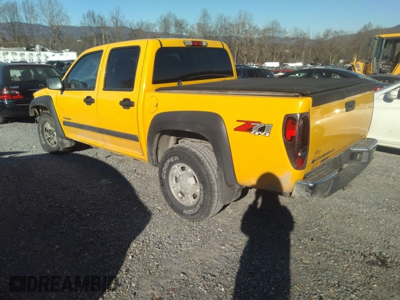 2004 Chevrolet Colorado 1SB LS Z85 with VIN 1GCDT136048146372, listed as a IAAI auction lot 41022280 with 162,067 mi miles. Bid and sale history available at carsss.com. Image 3.