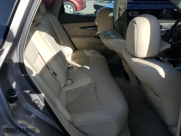 2011 Infiniti M37 with VIN JN1BY1AP7BM320028, listed as a Copart auction lot 50030105 with 196,597 mi miles and Salvage Title. Bid and sale history available at carsss.com. Image 10.
