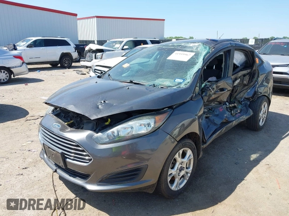 2015 Ford Fiesta SE with VIN 3FADP4BJXFM210840, listed as a IAAI auction lot 41959967 with Not Provided miles. Bid and sale history available at carsss.com. Image 2.