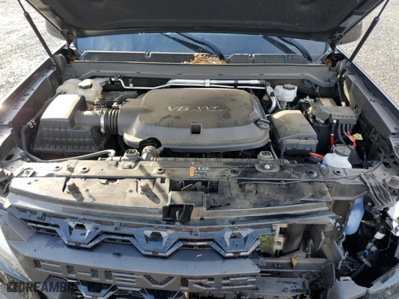 2021 Chevrolet Colorado 4WD ZR2 with VIN 1GCGTEEN8M1232532, listed as a Copart auction lot 85311714 with 41,958 mi miles and Salvage Title. Bid and sale history available at carsss.com. Image 12.