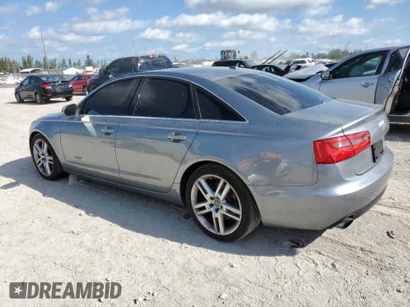 2014 Audi A6 Premium Plus with VIN WAUDFAFC5EN098909, listed as a Copart auction lot 88348415 with 71,878 mi miles and Clean title. Bid and sale history available at DreamBid. Image 2.