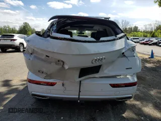 2020 Audi Q5 Premium Plus with VIN WA1BNAFY5L2081013, listed as a Copart auction lot 54674205 with 35,253 mi miles and Salvage title. Bid and sale history available at DreamBid. Image 6.