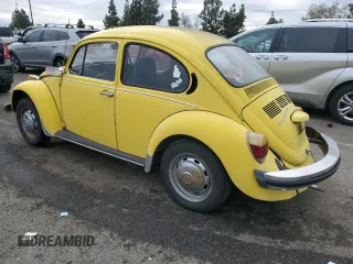 1974 Volkswagen Beetle with VIN 1142682367, listed as a Copart auction lot 84329164 with 52,888 mi miles and Clean Title. Bid and sale history available at DreamBid. Image 2.