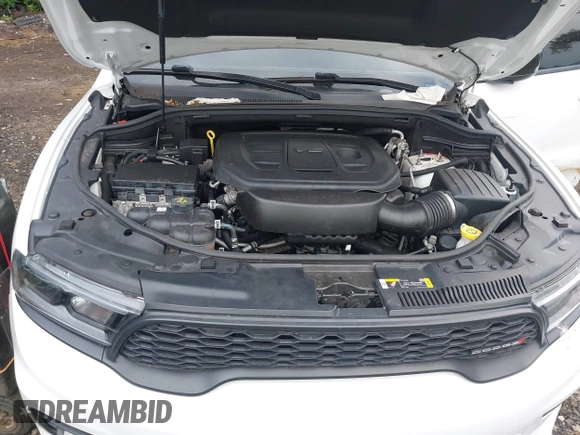 2021 Dodge Durango GT Plus with VIN 1C4RDJDG5MC521437, listed as a IAAI auction lot 42589843 with 53,492 mi miles and . Bid and sale history available at DreamBid. Image 10.