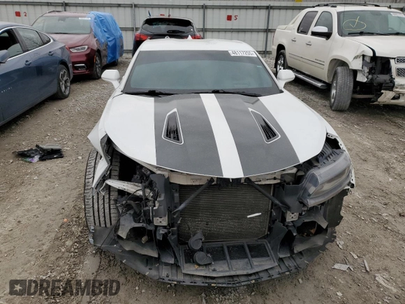 2016 Chevrolet Camaro 2SS with VIN 1G1FH1R77G0132605, listed as a Copart auction lot 48117255 with 76,897 mi miles and Salvage title. Bid and sale history available at DreamBid. Image 5.