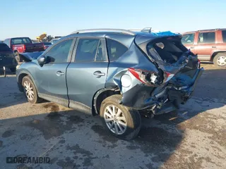 2015 Mazda CX-5 Touring with VIN JM3KE2CY7F0505265, listed as a IAAI auction lot 41748461 with 159,420 mi miles. Bid and sale history available at carsss.com. Image 3.