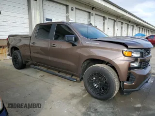 2019 Chevrolet Silverado 1500 Custom with VIN 3GCPYBEH0KG309192, listed as a Copart auction lot 86747434 with 29,629 mi miles and Salvage Title. Bid and sale history available at DreamBid. Image 4.