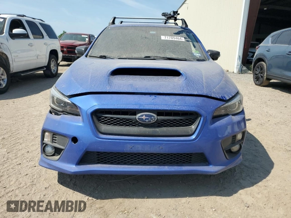 2021 Subaru WRX STI Limited with VIN JF1VA2W64M9816520, listed as a Copart auction lot 71709464 with 39,521 mi miles and Salvage Title. Bid and sale history available at DreamBid. Image 5.