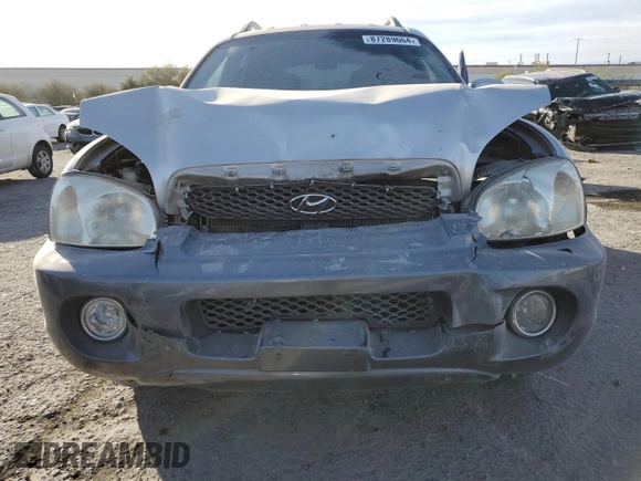 2003 Hyundai Santa Fe GLS with VIN KM8SC13D23U445918, listed as a Copart auction lot 87289664 with 201,459 mi miles and Salvage Title. Bid and sale history available at carsss.com. Image 5.