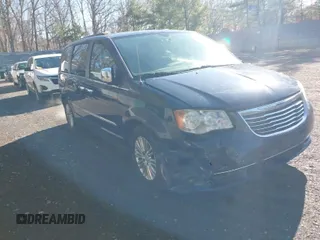 2015 Chrysler Town & Country Touring-L with VIN 2C4RC1CG0FR673981, listed as a IAAI auction lot 41773997 with 107,705 mi miles. Bid and sale history available at carsss.com. Image 1.
