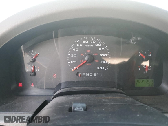 2005 Ford F-150 XL with VIN 1FTRF12W15NA99287, listed as a Copart auction lot 88585395 with 188,488 mi miles and Salvage Title. Bid and sale history available at carsss.com. Image 9.