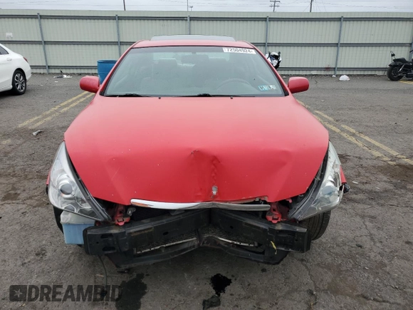 2007 Toyota Solara SE with VIN 4T1CA30P47U112341, listed as a Copart auction lot 72504924 with 150,016 mi miles and Salvage Title. Bid and sale history available at DreamBid. Image 5.